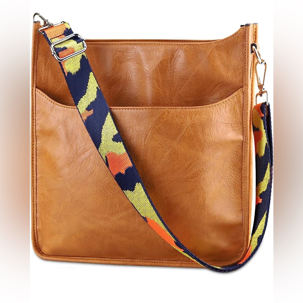 Crossbody Tan Leather Handbag